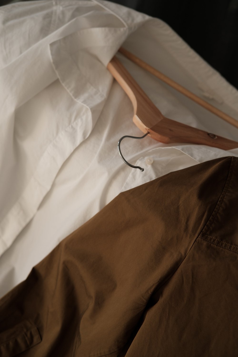 Dress Shirts with Hangers